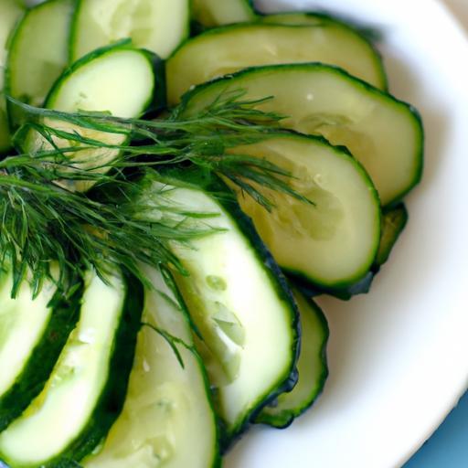 Refreshing Cucumber Dill Salad: A Crisp Summer Delight