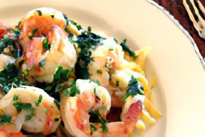 Decadent Creamy Shrimp Scampi: A Flavorful Seafood Delight