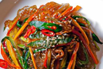 Japchae Unveiled: The Art of Korea’s Vibrant Glass Noodles