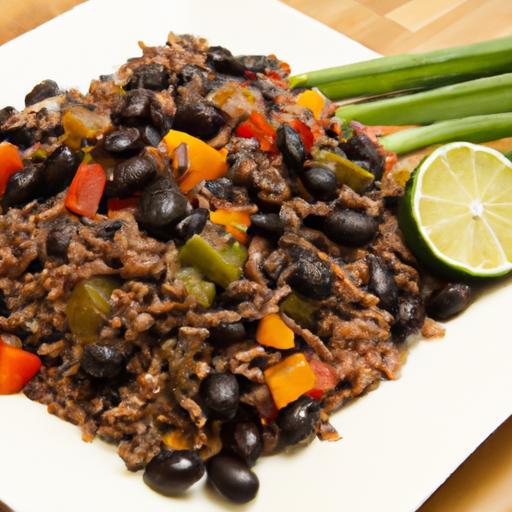 Nutritious Brown Rice & Black Beans with Zesty Salsa Twist
