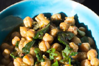 A Flavorful Journey: Chickpea & Spinach Curry Uncovered