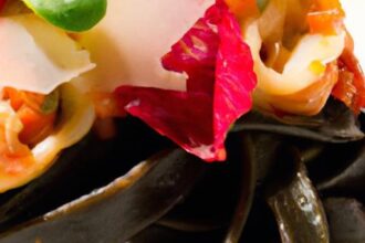 Dive Into Flavor: The Art of Squid Ink Seafood Pasta Delight