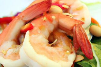 Zesty Thai Spicy Shrimp Salad: A Burst of Bold Flavors