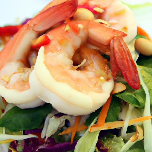Zesty Thai Spicy Shrimp Salad: A Burst of Bold Flavors