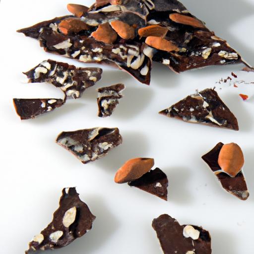Indulgent Dark Chocolate & Almond Bark: Naturally Sugar-Free Delight