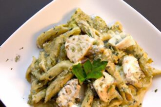 Creamy Pesto Chicken Pasta: A Flavorful Weeknight Delight