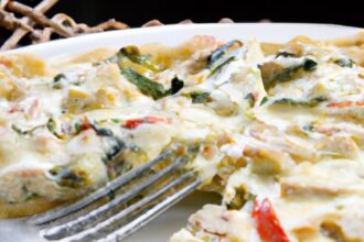 Alfredo Pizza Delight: A Creamy Twist on Classic Pie