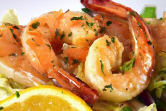 Savor the Zesty Delight of Grilled Lemon Garlic Shrimp