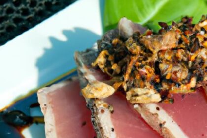 Bold Flavors: Grilled Tuna with a Spicy Coffee Rub Twist
