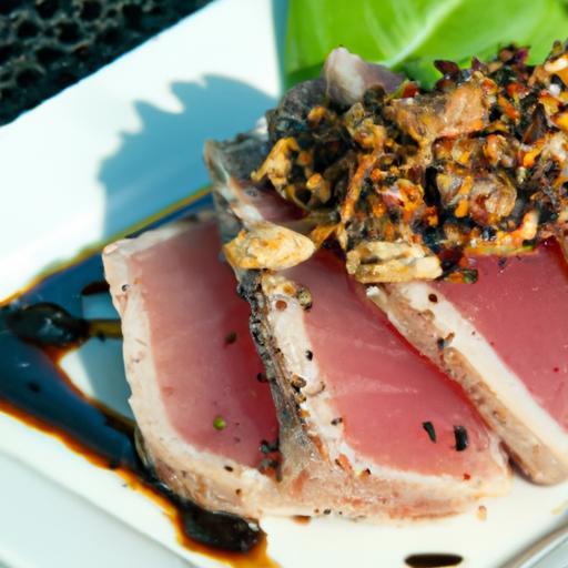 Bold Flavors: Grilled Tuna with a Spicy Coffee Rub Twist
