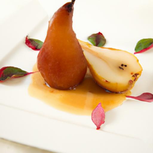 Perfectly Poached Pears: A Deliciously Elegant Treat