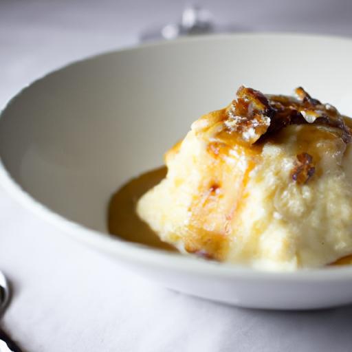 Martha Stewart’s Decadent Rice Pudding with Caramel Sauce