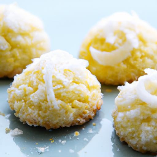 Zesty No-Bake Lemon Coconut Macaroons: Easy & Refreshing!