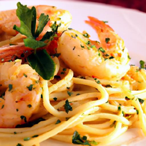 Savor Shrimp Scampi: A Delight with Angel Hair Pasta