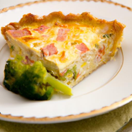 Savor the Flavor: Crafting the Perfect Ham & Broccoli Quiche