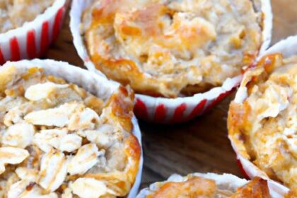 Crispy & Cozy: Air Fryer Baked Oatmeal Cups Recipe