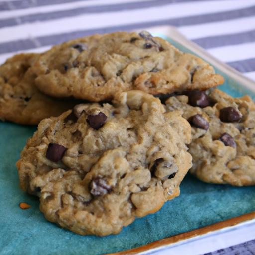 Deliciously Simple Vegan Oatmeal Chocolate Chip Cookies