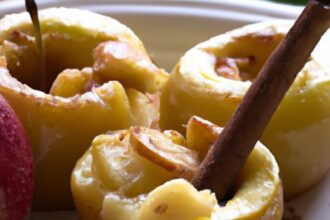 Warm & Wholesome: Sugar-Free Baked Apples with Cinnamon