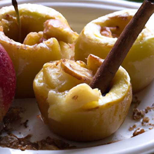 Warm & Wholesome: Sugar-Free Baked Apples with Cinnamon