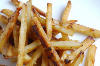 Crispy Air Fryer Truffle Parmesan Fries: Gourmet Made Easy