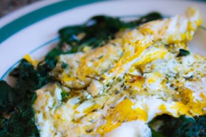 Power-Packed Mornings: Scrambled Eggs with Spinach Recipe