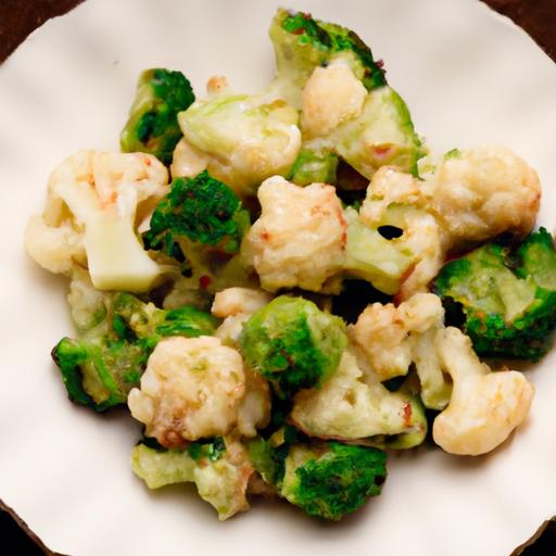 Crispy Roasted Broccoli & ⁤Cauliflower: ​A Flavorful ‍Twist