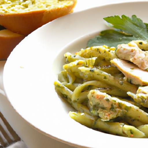 Creamy Pesto Chicken Pasta: A Flavorful Weeknight Delight