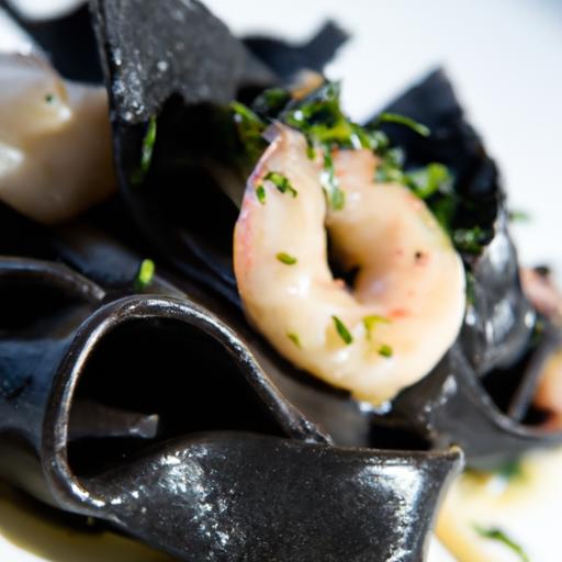 Dive Into‍ Flavor: The‌ Art of Squid Ink Seafood Pasta Delight