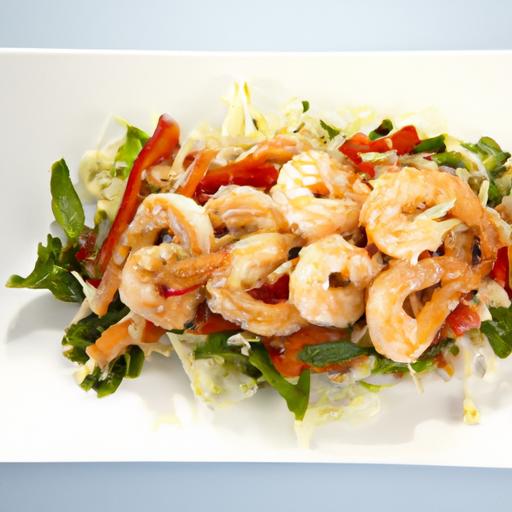 Zesty Thai Spicy Shrimp Salad: A Burst of Bold flavors