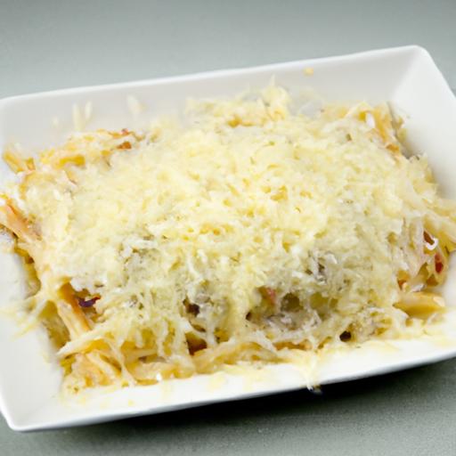 Creamy Baked Spaghetti: Alfredo's Comfort in Every Bite