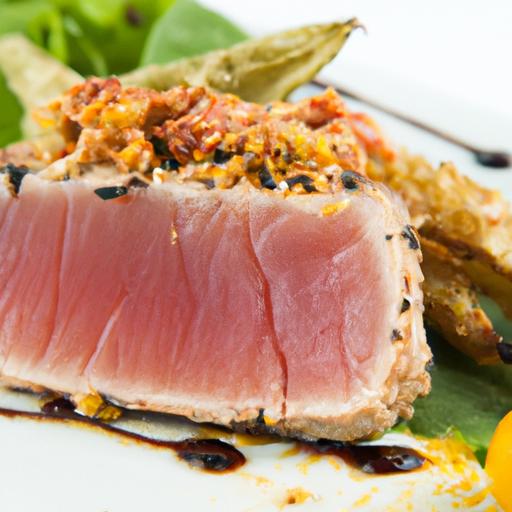 Bold Flavors: Grilled Tuna with a Spicy Coffee rub Twist