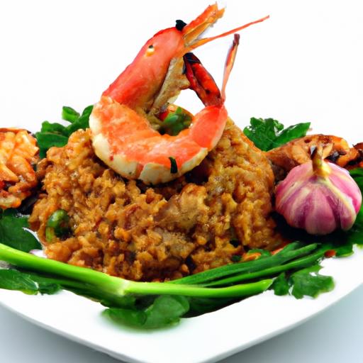 Savor the Delights of 1 Chicken Rice & Seafood Fusion feast