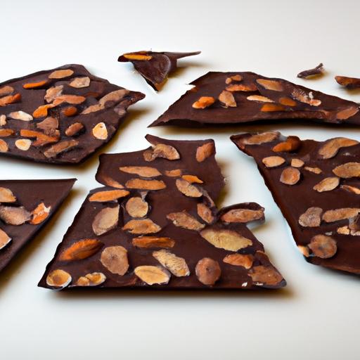 Indulgent⁣ Dark Chocolate & ‍Almond Bark:⁣ Naturally⁢ Sugar-Free Delight