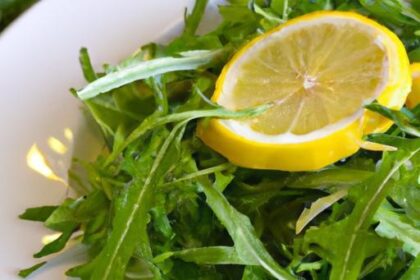 Zesty Lemon Arugula Salad: A Refreshing Twist on Greens