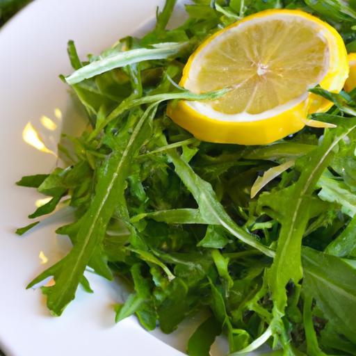 Zesty Lemon Arugula Salad: A Refreshing Twist on Greens