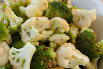 Crispy Roasted Broccoli & Cauliflower: A Flavorful Twist