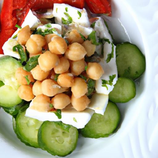 Refresh Your Plate: Chickpea & Cucumber Salad with Feta