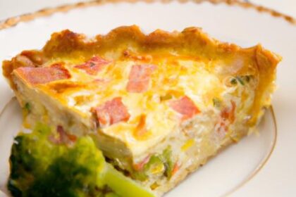 Savor the Flavor: Crafting the Perfect Ham & Broccoli Quiche