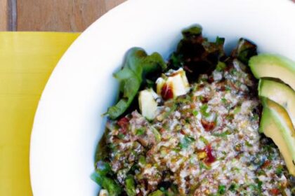 Wholesome Quinoa & Avocado Salad: A Nutrient-Packed Delight