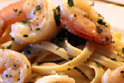Savory Garlic Butter Shrimp Pasta: A Flavorful Delight