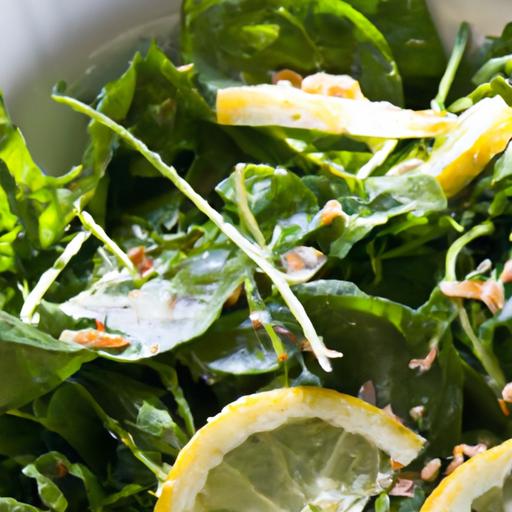 Zesty Lemon Arugula ‍Salad: A​ Refreshing Twist on Greens