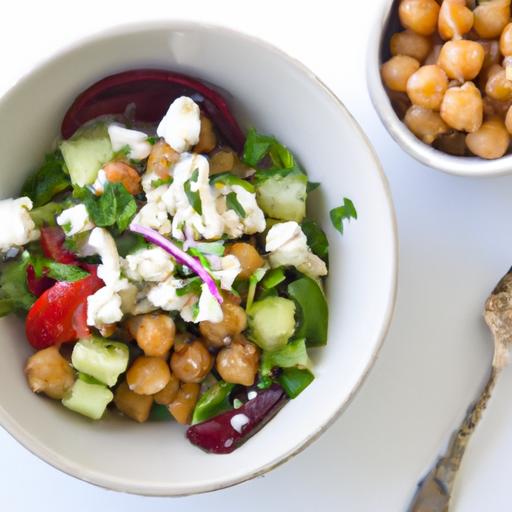 Refresh Your ⁢Plate: ​Chickpea‍ & Cucumber ⁤Salad with Feta