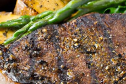 Savor the Flavor: Perfect Steak with Garlic Butter Bliss