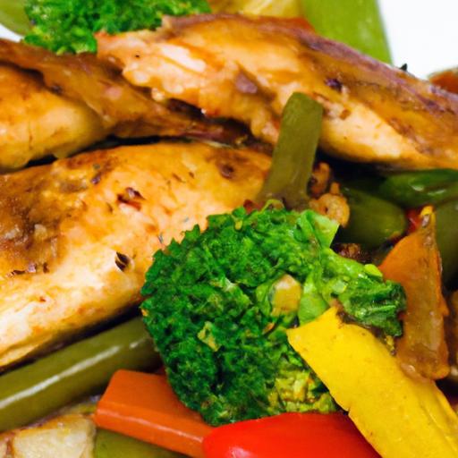 Savor Garlic Butter Chicken & Veggies: A Flavorful Feast