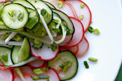 Crunchy Cucumber & Radish Salad: Refreshing and Easy Recipe