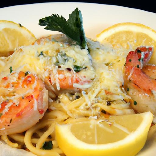 Zesty Shrimp Parmesan Pasta: A Lemon Garlic Delight Recipe