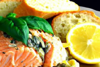 Zesty Lemon Pepper Salmon Spaghetti: A Flavorful Twist