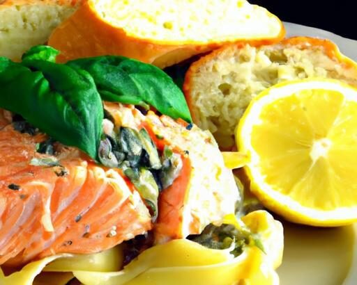 Zesty Lemon Pepper Salmon Spaghetti: A Flavorful Twist