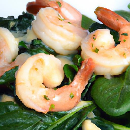 Savor Garlic Butter Shrimp with Spinach: A Flavorful Feast