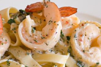 Spice Meets Cream: Cajun Fettuccine Alfredo with Shrimp